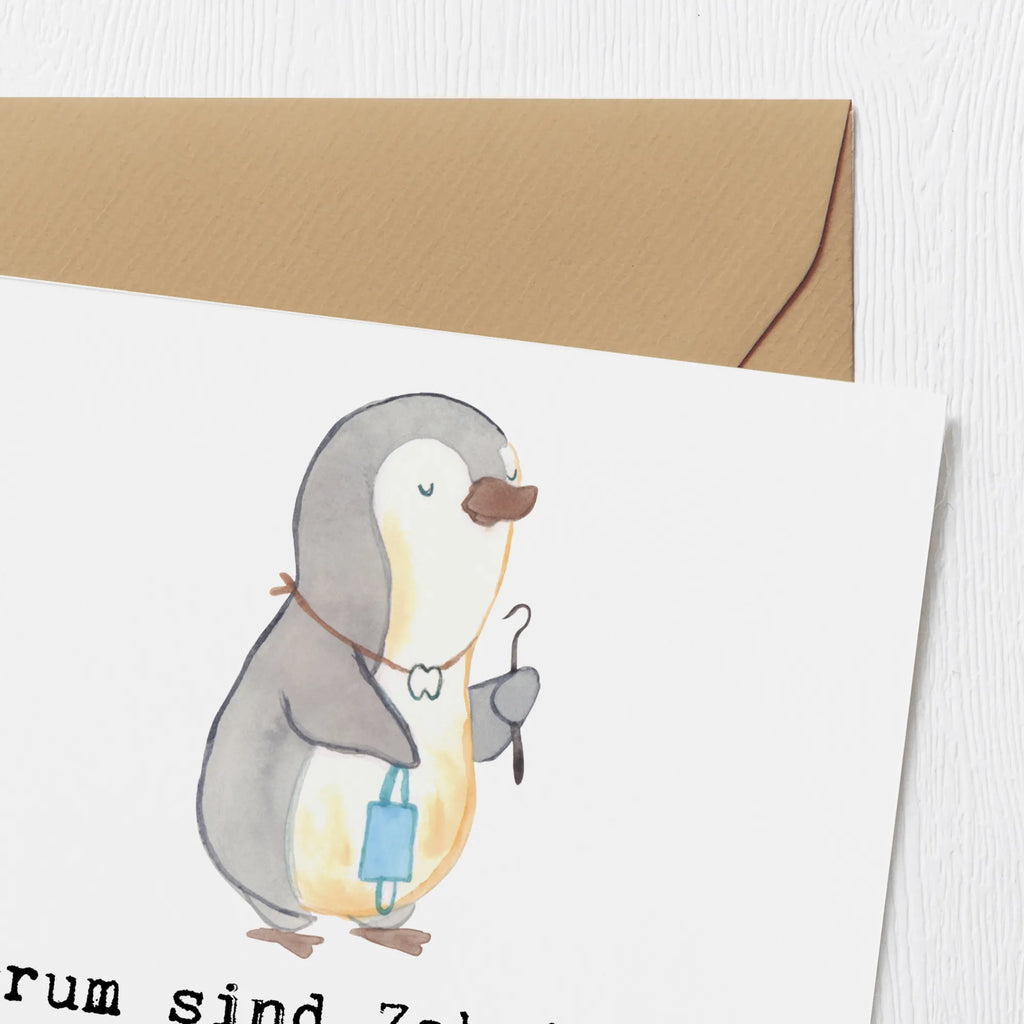 Deluxe Card Warum sind Zahnärzte so gute Detektive? Sie gehen jedem Fall auf den Zahn! Karte, Grußkarte, Glückwunschkarte, Klappkarte, Hochwertige Grußkarte, Hochwertige Klappkarte, Einladungskarte, Hochzeitskarte, Geburtstagskarte, Beruf, Ausbildung, Jubiläum, Abschied, Rente, Kollege, Kollegin, Geschenk, Schenken, Arbeitskollege, Mitarbeiter, Firma, Danke, Dankeschön