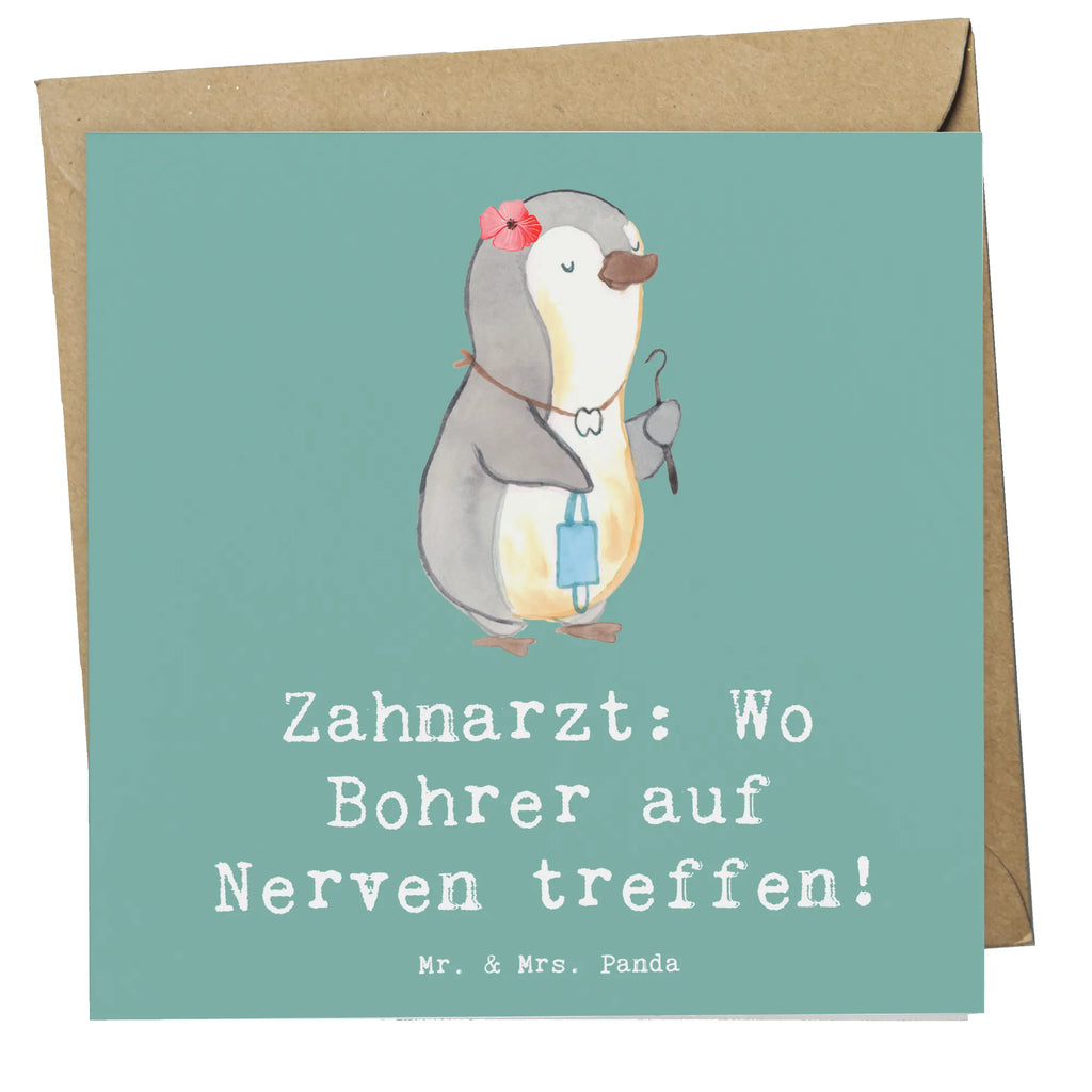 Deluxe Card Zahnarzt: Wo Bohrer auf Nerven treffen! Hochwertige Klappkarte, Grußkarte, Geburtstagskarte, Klappkarte, Glückwunschkarte, Hochwertige Grußkarte, Einladungskarte, Karte, Hochzeitskarte, Beruf, Ausbildung, Jubiläum, Abschied, Rente, Kollege, Kollegin, Geschenk, Schenken, Arbeitskollege, Mitarbeiter, Firma, Danke, Dankeschön