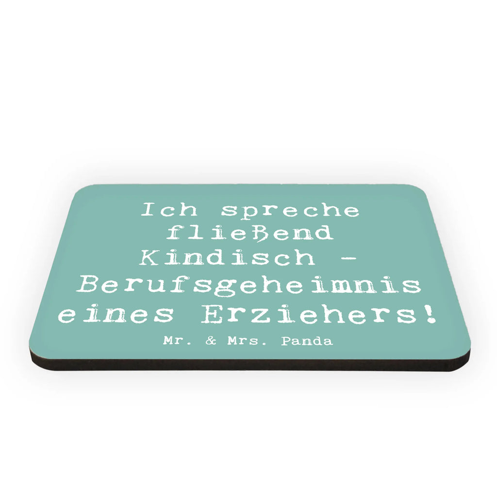 Magnet Saying Ich spreche fließend Kindisch - Berufsgeheimnis eines Erziehers! rechteckmagnet, spruchmagnet, Fridge Magnet, holzmagnet, tafelmagnet, designmagnet, holz kühlschrankmagnet, haftmagnet, büromagnet, zettelhalter, einkaufszettelmagnet, Dekomagnet, notizmagnet, küchenmagnet, memomagnet, Kühlschrankmagnet, mdf magnet, wandmagnet, Pinnwandmagnet, whiteboardmagnet, Notizhalter, magnet, bildmagnet, holz whiteboardmagnet, Abschied, Jubiläum, Geschenk, Ausbildung, Kollege, Rente, Firma, Mitarbeiter, Arbeitskollege, Kollegin, Schenken, Danke, Dankeschön, Beruf
