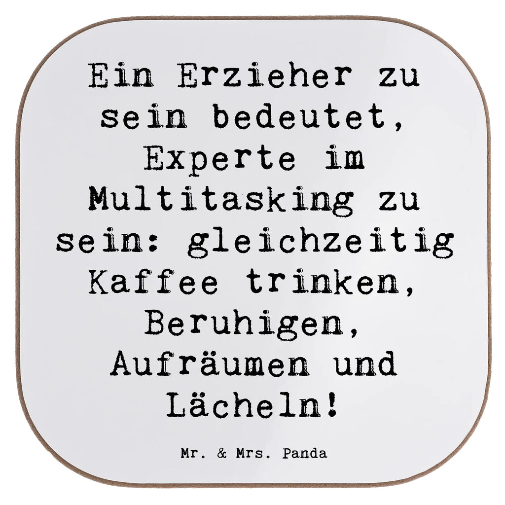 Square coaster Saying Ein Erzieher zu sein bedeutet, Experte im Multitasking zu sein: gleichzeitig Kaffee trinken, Beruhigen, Aufräumen und Lächeln! Glasuntersetzer, Untersetzer für Gläser, Untersetzer Holz, Korkuntersetzer, Untersetzer aus Holz, Holzuntersetzer, Getränkeuntersetzer, Untersetzer Design, Untersetzer Gläser, Tassen Untersetzer, Untersetzer, Bierdeckel, Beruf, Ausbildung, Jubiläum, Abschied, Rente, Kollege, Kollegin, Geschenk, Schenken, Arbeitskollege, Mitarbeiter, Firma, Danke, Dankeschön