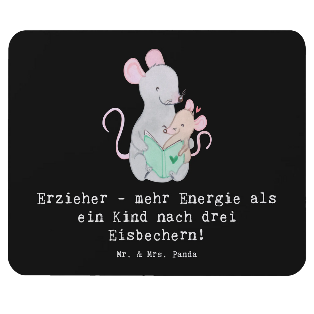 Mouse mat Erzieher - mehr Energie als ein Kind nach drei Eisbechern! Mauspad Büro, Mauspad, Computer zubehör, Einzigartiges Mauspad, Mousepad, Designer Mauspad, Mausunterlage, Arbeitszimmer, PC Zubehör, Büroausstattung, Beruf, Ausbildung, Jubiläum, Abschied, Rente, Kollege, Kollegin, Geschenk, Schenken, Arbeitskollege, Mitarbeiter, Firma, Danke, Dankeschön