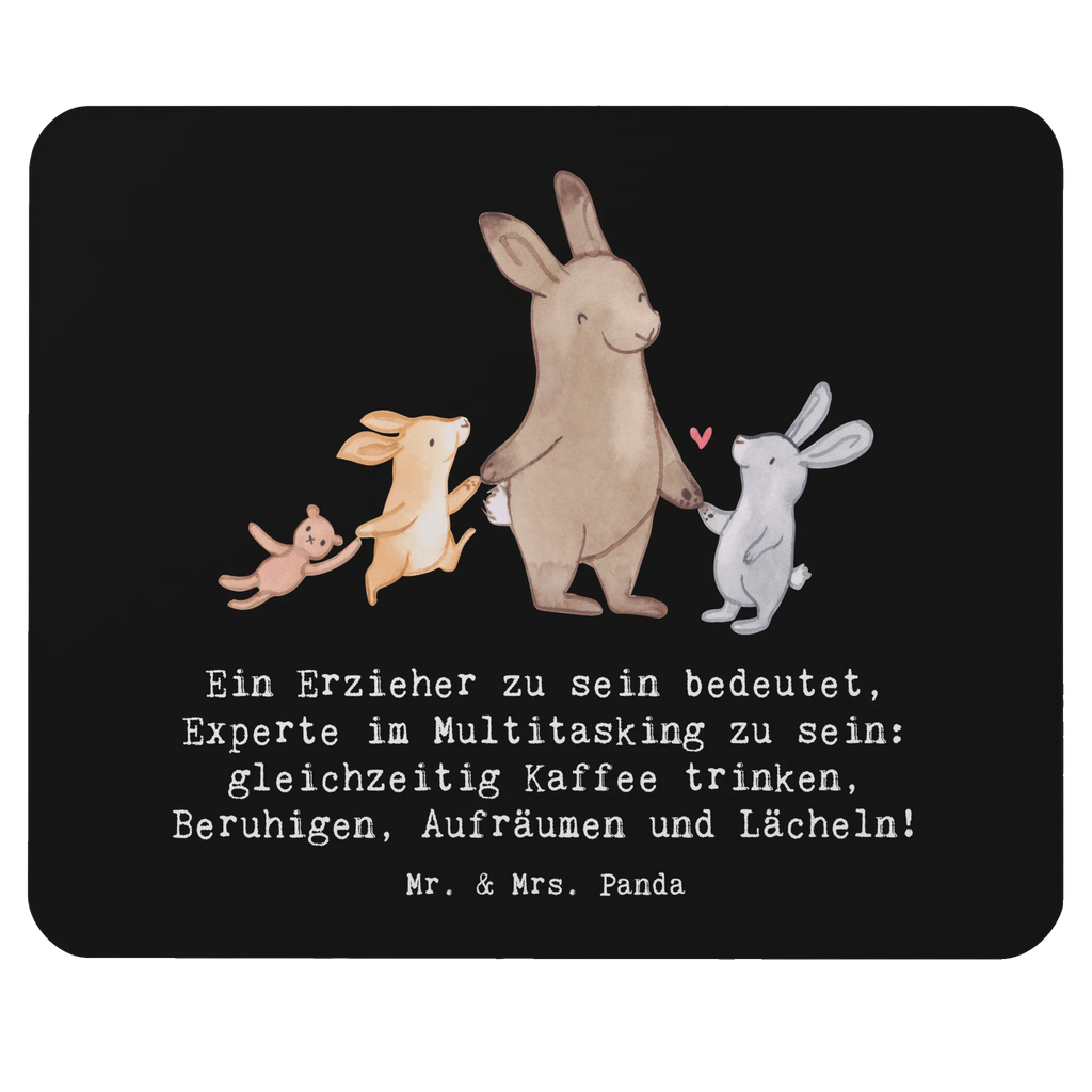 Mouse mat Ein Erzieher zu sein bedeutet, Experte im Multitasking zu sein: gleichzeitig Kaffee trinken, Beruhigen, Aufräumen und Lächeln! Mauspad Büro, Büroausstattung, PC Zubehör, Mausunterlage, Arbeitszimmer, Mousepad, Mauspad, Computer zubehör, Einzigartiges Mauspad, Designer Mauspad, Beruf, Ausbildung, Jubiläum, Abschied, Rente, Kollege, Kollegin, Geschenk, Schenken, Arbeitskollege, Mitarbeiter, Firma, Danke, Dankeschön