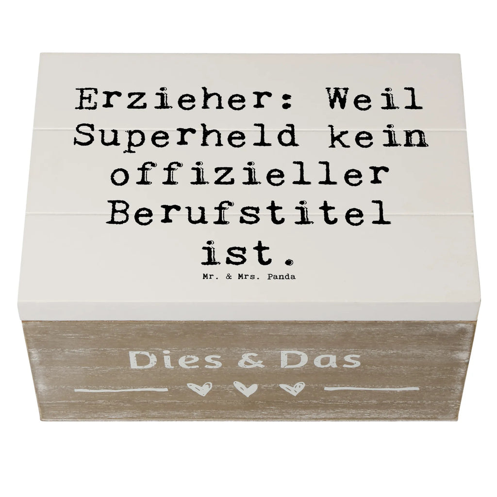Holzkiste Spruch Erzieher Superheld Geschenkbox, Schatzkiste, Schatulle, Dekokiste, Geschenkdose, Erinnerungskiste, XXL, Holzkiste, Kiste, Erinnerungsbox, Truhe, Aufbewahrungsbox, Beruf, Ausbildung, Jubiläum, Abschied, Rente, Kollege, Kollegin, Geschenk, Schenken, Arbeitskollege, Mitarbeiter, Firma, Danke, Dankeschön