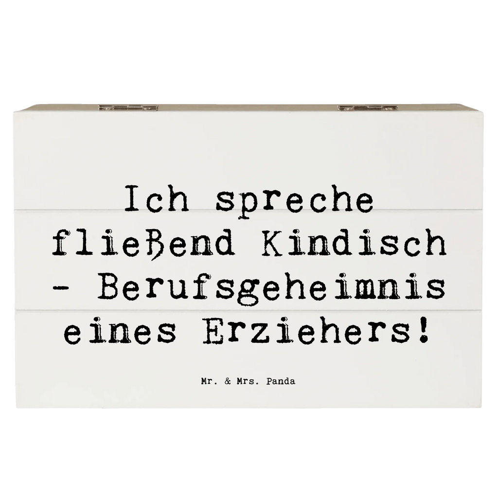 Holzkiste Spruch Erzieher Kindisch Geschenkbox, Geschenkdose, Erinnerungsbox, Kiste, Schatzkiste, Erinnerungskiste, XXL, Schatulle, Dekokiste, Aufbewahrungsbox, Holzkiste, Truhe, Beruf, Ausbildung, Jubiläum, Abschied, Rente, Kollege, Kollegin, Geschenk, Schenken, Arbeitskollege, Mitarbeiter, Firma, Danke, Dankeschön