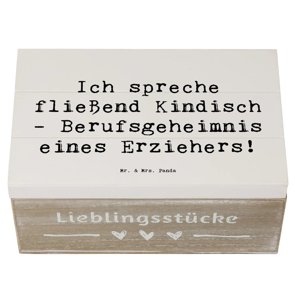 Holzkiste Spruch Erzieher Kindisch Geschenkbox, Geschenkdose, Erinnerungsbox, Kiste, Schatzkiste, Erinnerungskiste, XXL, Schatulle, Dekokiste, Aufbewahrungsbox, Holzkiste, Truhe, Beruf, Ausbildung, Jubiläum, Abschied, Rente, Kollege, Kollegin, Geschenk, Schenken, Arbeitskollege, Mitarbeiter, Firma, Danke, Dankeschön