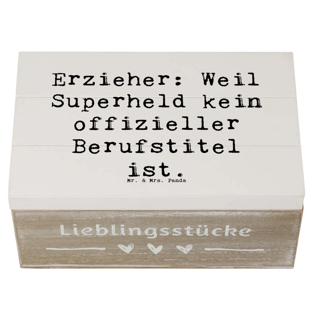 Holzkiste Spruch Erzieher Superheld Geschenkbox, Schatzkiste, Schatulle, Dekokiste, Geschenkdose, Erinnerungskiste, XXL, Holzkiste, Kiste, Erinnerungsbox, Truhe, Aufbewahrungsbox, Beruf, Ausbildung, Jubiläum, Abschied, Rente, Kollege, Kollegin, Geschenk, Schenken, Arbeitskollege, Mitarbeiter, Firma, Danke, Dankeschön