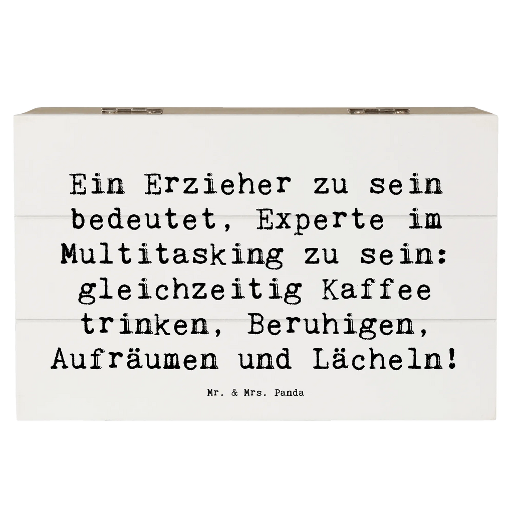 Holzkiste Spruch Multitasking Erzieher Schatulle, Kiste, Erinnerungsbox, Schatzkiste, Dekokiste, Aufbewahrungsbox, Truhe, Erinnerungskiste, XXL, Holzkiste, Geschenkdose, Geschenkbox, Beruf, Ausbildung, Jubiläum, Abschied, Rente, Kollege, Kollegin, Geschenk, Schenken, Arbeitskollege, Mitarbeiter, Firma, Danke, Dankeschön