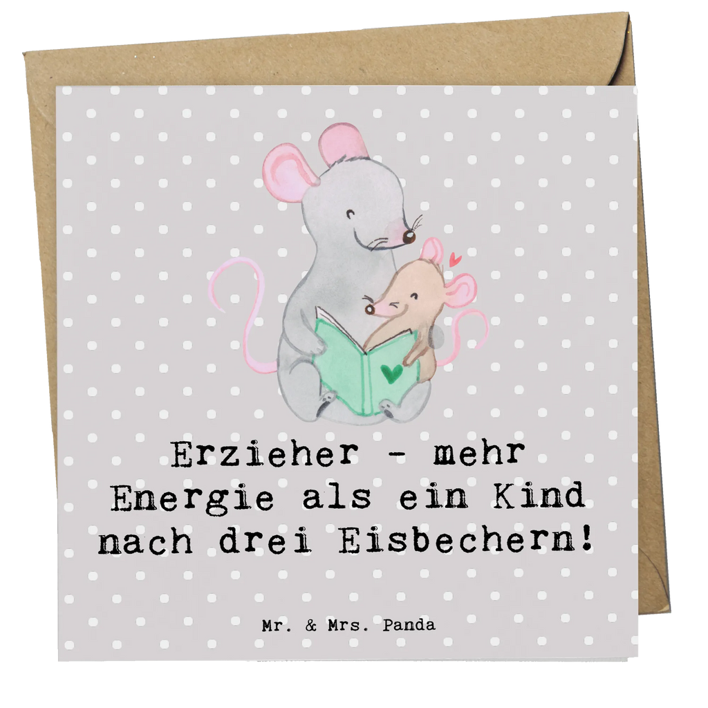 Deluxe Karte Erzieher Energie Einladungskarte, Hochwertige Grußkarte, Grußkarte, Hochzeitskarte, Klappkarte, Karte, Hochwertige Klappkarte, Geburtstagskarte, Glückwunschkarte, Beruf, Ausbildung, Jubiläum, Abschied, Rente, Kollege, Kollegin, Geschenk, Schenken, Arbeitskollege, Mitarbeiter, Firma, Danke, Dankeschön