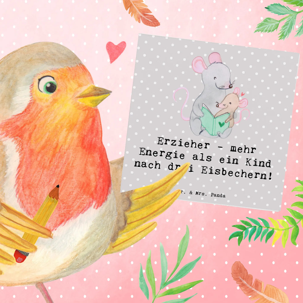 Deluxe Karte Erzieher Energie Einladungskarte, Hochwertige Grußkarte, Grußkarte, Hochzeitskarte, Klappkarte, Karte, Hochwertige Klappkarte, Geburtstagskarte, Glückwunschkarte, Beruf, Ausbildung, Jubiläum, Abschied, Rente, Kollege, Kollegin, Geschenk, Schenken, Arbeitskollege, Mitarbeiter, Firma, Danke, Dankeschön