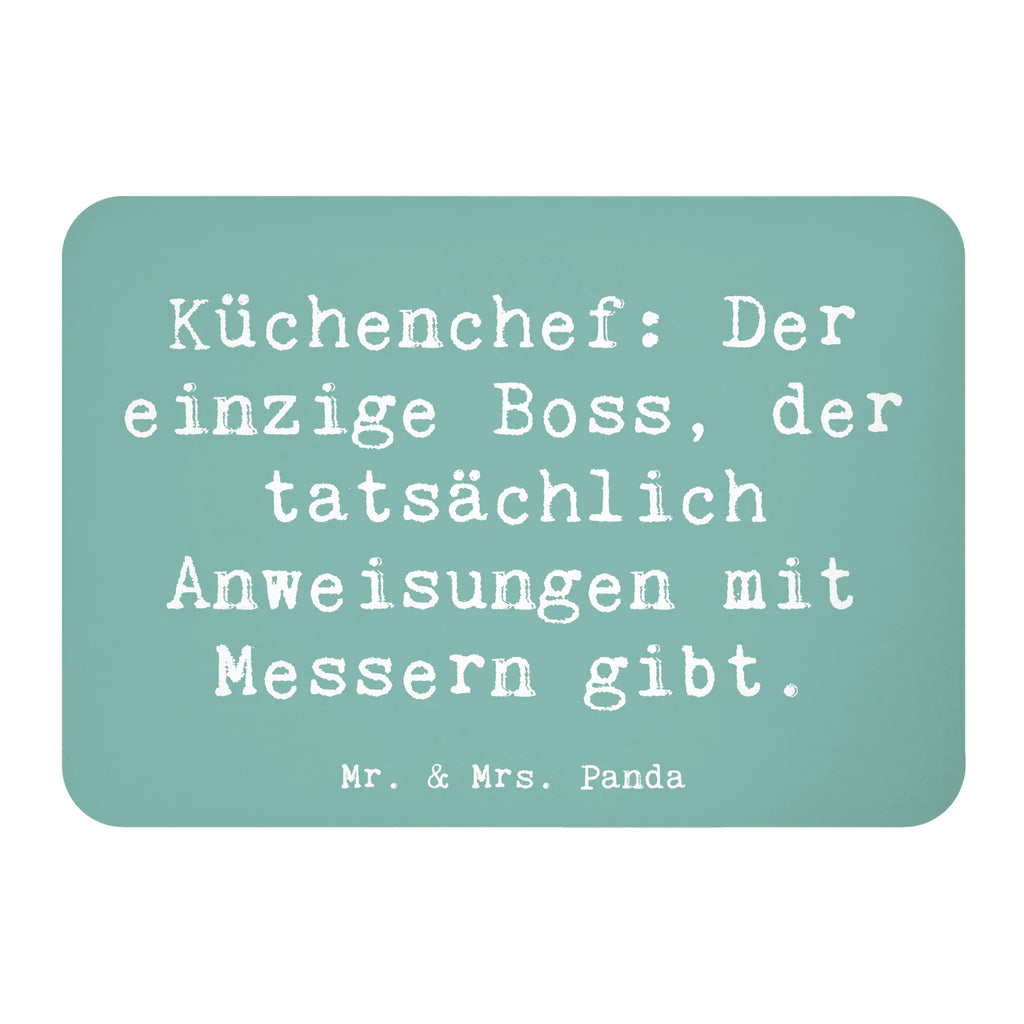 Magnet Spruch Küchenchef: Der einzige Boss, der tatsächlich Anweisungen mit Messern gibt. Pinnwandmagnet, Motivmagnete, Kühlschrankmagnet, Kühlschrank Dekoration, Dekomagnet, Whiteboard Magnet, Souvenir Magnet, Notiz Magnet, Beruf, Ausbildung, Jubiläum, Abschied, Rente, Kollege, Kollegin, Geschenk, Schenken, Arbeitskollege, Mitarbeiter, Firma, Danke, Dankeschön