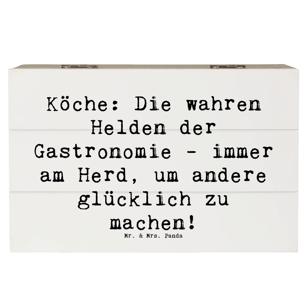 Wooden chest Saying Köche: Die wahren Helden der Gastronomie - immer am Herd, um andere glücklich zu machen! Schatulle, Dekokiste, Erinnerungskiste, Kiste, Erinnerungsbox, Geschenkbox, Truhe, XXL, Geschenkdose, Schatzkiste, Aufbewahrungsbox, Holzkiste, Beruf, Ausbildung, Jubiläum, Abschied, Rente, Kollege, Kollegin, Geschenk, Schenken, Arbeitskollege, Mitarbeiter, Firma, Danke, Dankeschön