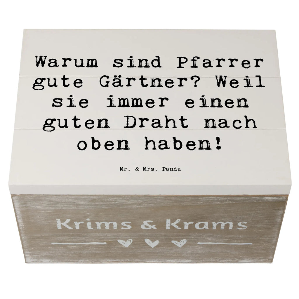 Holzkiste Spruch Pfarrer Gärtner Erinnerungskiste, Geschenkdose, Schatzkiste, Dekokiste, Schatulle, Truhe, Erinnerungsbox, Kiste, Geschenkbox, XXL, Aufbewahrungsbox, Holzkiste, Beruf, Ausbildung, Jubiläum, Abschied, Rente, Kollege, Kollegin, Geschenk, Schenken, Arbeitskollege, Mitarbeiter, Firma, Danke, Dankeschön