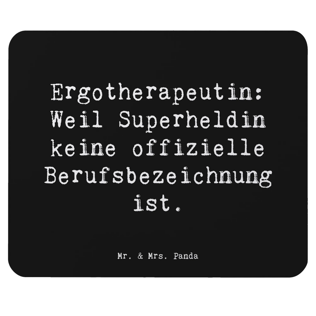 Mouse mat Saying Ergotherapeutin: Weil Superheldin keine offizielle Berufsbezeichnung ist. Büroausstattung, PC Zubehör, Arbeitszimmer, Mausunterlage, Einzigartiges Mauspad, Mousepad, Mauspad Büro, Designer Mauspad, Mauspad, Computer zubehör, Beruf, Ausbildung, Jubiläum, Abschied, Rente, Kollege, Kollegin, Geschenk, Schenken, Arbeitskollege, Mitarbeiter, Firma, Danke, Dankeschön