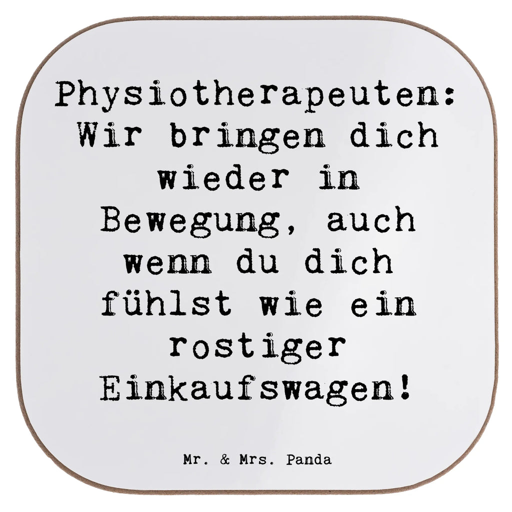 Square coaster Saying Physiotherapeuten: Wir bringen dich wieder in Bewegung, auch wenn du dich fühlst wie ein rostiger Einkaufswagen! Holzuntersetzer, Korkuntersetzer, Glasuntersetzer, Bierdeckel, Untersetzer für Gläser, Getränkeuntersetzer, Untersetzer Design, Untersetzer, Untersetzer aus Holz, Untersetzer Gläser, Untersetzer Holz, Tassen Untersetzer, Beruf, Ausbildung, Jubiläum, Abschied, Rente, Kollege, Kollegin, Geschenk, Schenken, Arbeitskollege, Mitarbeiter, Firma, Danke, Dankeschön