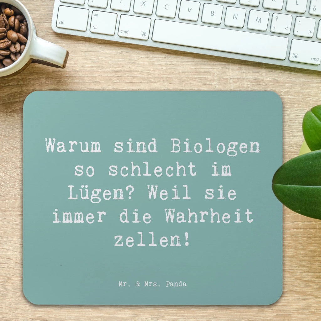 Mouse mat Saying Warum sind Biologen so schlecht im Lügen? Weil sie immer die Wahrheit zellen! Mauspad, Mauspad Büro, Mousepad, Mausunterlage, PC Zubehör, Arbeitszimmer, Büroausstattung, Computer zubehör, Einzigartiges Mauspad, Designer Mauspad, Beruf, Ausbildung, Jubiläum, Abschied, Rente, Kollege, Kollegin, Geschenk, Schenken, Arbeitskollege, Mitarbeiter, Firma, Danke, Dankeschön