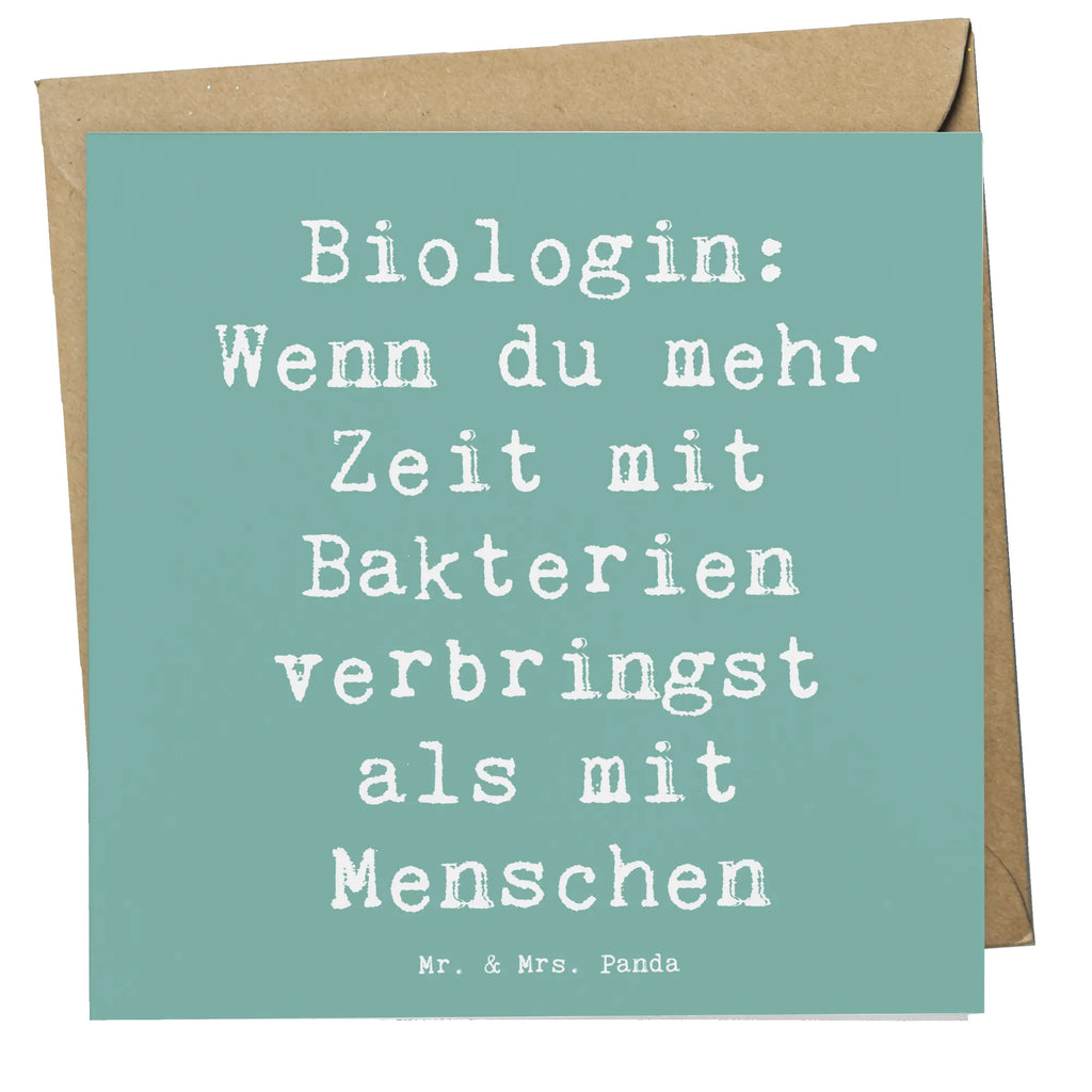 Deluxe Karte Spruch Biologin Bakterienliebe Grußkarte, Hochwertige Grußkarte, Hochzeitskarte, Einladungskarte, Klappkarte, Karte, Hochwertige Klappkarte, Geburtstagskarte, Glückwunschkarte, Beruf, Ausbildung, Jubiläum, Abschied, Rente, Kollege, Kollegin, Geschenk, Schenken, Arbeitskollege, Mitarbeiter, Firma, Danke, Dankeschön