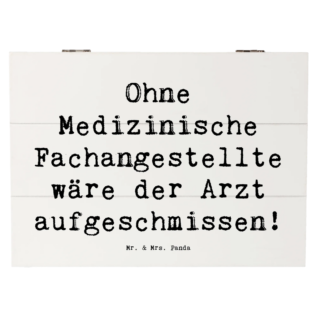 Holzkiste Spruch Ohne Medizinische Fachangestellte wäre der Arzt aufgeschmissen! Holzkiste, Dekokiste, Truhe, XXL, Erinnerungskiste, Schatzkiste, Kiste, Schatulle, Aufbewahrungsbox, Geschenkbox, Erinnerungsbox, Geschenkdose, Beruf, Ausbildung, Jubiläum, Abschied, Rente, Kollege, Kollegin, Geschenk, Schenken, Arbeitskollege, Mitarbeiter, Firma, Danke, Dankeschön