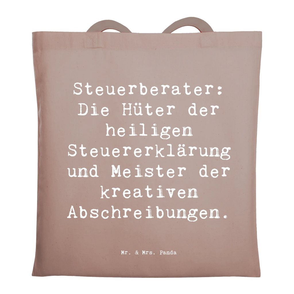 Tote bag Saying Steuerberater: Die Hüter der heiligen Steuererklärung und Meister der kreativen Abschreibungen. Strandtasche, Umhängetasche, Stofftasche, Einkaufstasche, Badetasche, Stoffbeutel, Jutetasche, Laptoptasche, Beutel, Jutebeutel, Einkaufstüte, Tragetasche, Beuteltasche, Schultertasche, Tasche, Shopper, Beruf, Ausbildung, Jubiläum, Abschied, Rente, Kollege, Kollegin, Geschenk, Schenken, Arbeitskollege, Mitarbeiter, Firma, Danke, Dankeschön