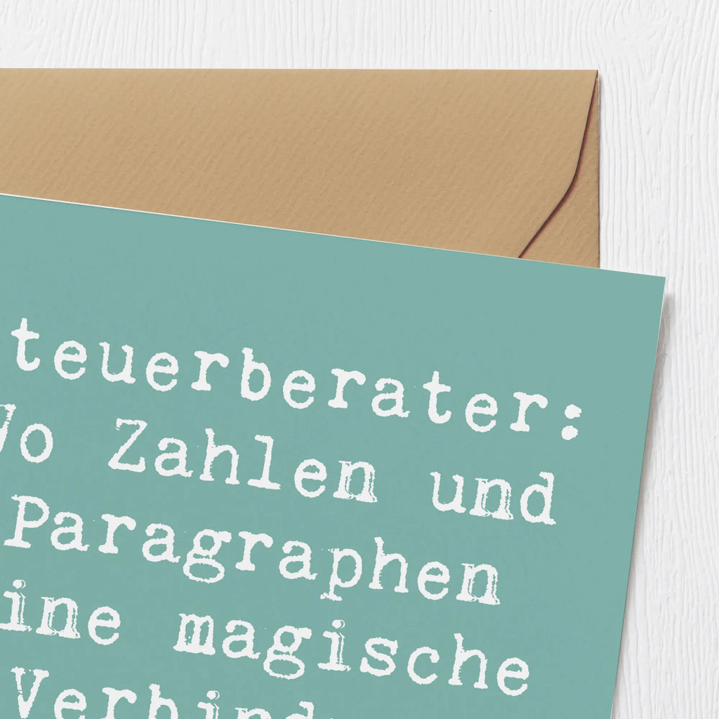Deluxe Karte Spruch Magische Steuerberater Karte, Grußkarte, Hochwertige Grußkarte, Glückwunschkarte, Hochwertige Klappkarte, Einladungskarte, Klappkarte, Geburtstagskarte, Hochzeitskarte, Beruf, Ausbildung, Jubiläum, Abschied, Rente, Kollege, Kollegin, Geschenk, Schenken, Arbeitskollege, Mitarbeiter, Firma, Danke, Dankeschön