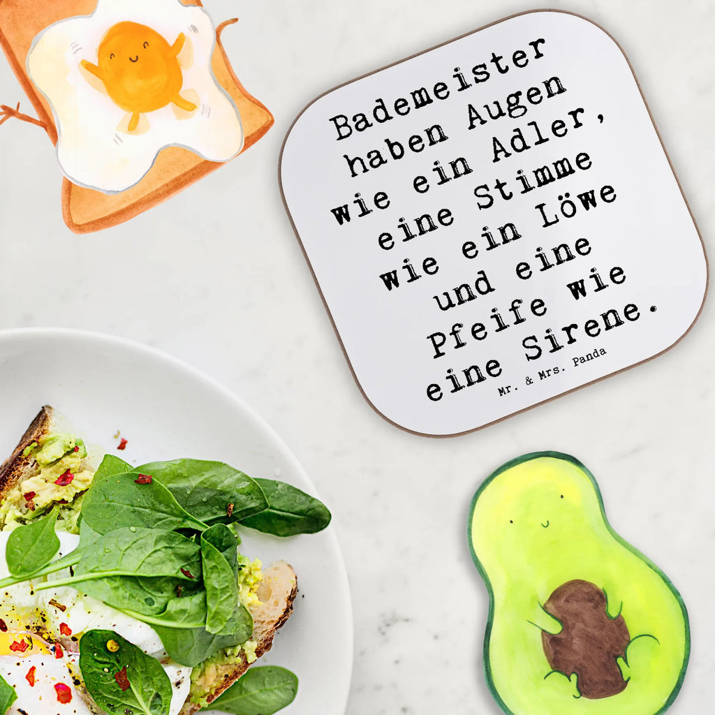 Square coaster Saying Bademeister haben Augen wie ein Adler, eine Stimme wie ein Löwe und eine Pfeife wie eine Sirene. Untersetzer Design, Getränkeuntersetzer, Untersetzer aus Holz, Glasuntersetzer, Untersetzer für Gläser, Untersetzer, Korkuntersetzer, Holzuntersetzer, Bierdeckel, Untersetzer Holz, Untersetzer Gläser, Tassen Untersetzer, Beruf, Ausbildung, Jubiläum, Abschied, Rente, Kollege, Kollegin, Geschenk, Schenken, Arbeitskollege, Mitarbeiter, Firma, Danke, Dankeschön