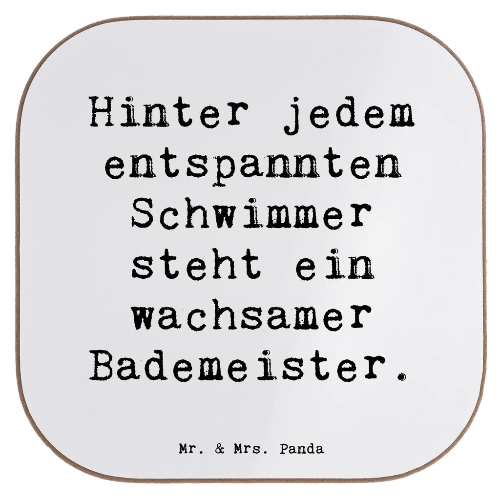 Square coaster Saying Hinter jedem entspannten Schwimmer steht ein wachsamer Bademeister. Glasuntersetzer, Untersetzer Holz, Untersetzer für Gläser, Holzuntersetzer, Untersetzer Gläser, Bierdeckel, Korkuntersetzer, Untersetzer, Untersetzer Design, Tassen Untersetzer, Untersetzer aus Holz, Getränkeuntersetzer, Beruf, Ausbildung, Jubiläum, Abschied, Rente, Kollege, Kollegin, Geschenk, Schenken, Arbeitskollege, Mitarbeiter, Firma, Danke, Dankeschön