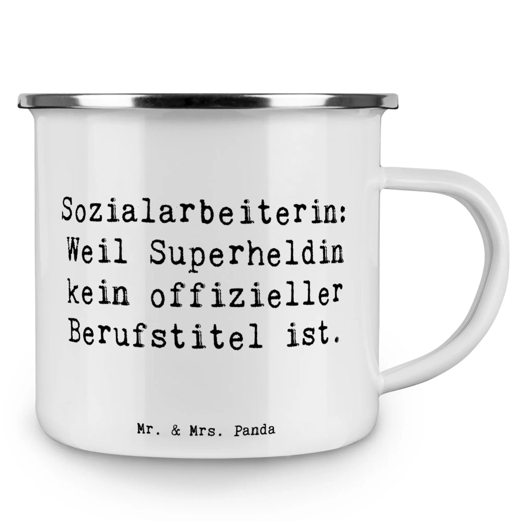 Enamel camping mug Saying Sozialarbeiterin: Weil Superheldin kein offizieller Berufstitel ist. Trinkbecher, Blechtassen, Camping Becher, Kaffee Blechtasse, Campingtasse, Emaille Campingbecher, Emaille Tasse Camping, Emaille Tasse, Metall Tasse, Camping Tassen, Camping Tasse Emaille, Edelstahl Trinkbecher, Blechtasse, Camping Tasse Metall, Outdoor Tasse, Outdoor Becher, Emaille Becher Camping, Emailletasse, Tasse Emaille, Metalltasse, Emaille Becher, Tasse Camping, Emaille Trinkbecher, Campingbecher, Emaille Tassen, Camping Becher Edelstahl, Camping Tassen Emaille, Blechtasse Outdoor, Metalltasse für Camping, Campingtassen, Beruf, Ausbildung, Jubiläum, Abschied, Rente, Kollege, Kollegin, Geschenk, Schenken, Arbeitskollege, Mitarbeiter, Firma, Danke, Dankeschön