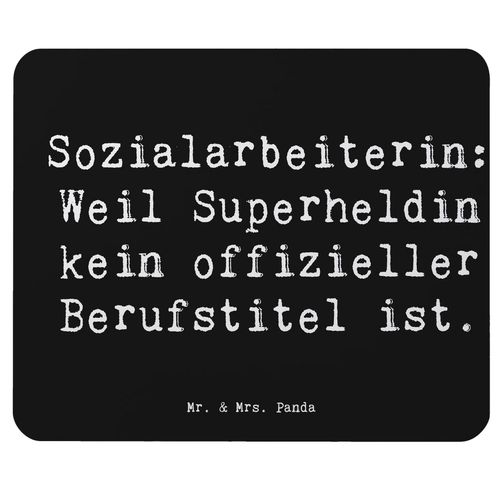 Mouse mat Saying Sozialarbeiterin: Weil Superheldin kein offizieller Berufstitel ist. Mousepad, Büroausstattung, Mauspad Büro, Computer zubehör, Arbeitszimmer, Designer Mauspad, Einzigartiges Mauspad, Mauspad, Mausunterlage, PC Zubehör, Beruf, Ausbildung, Jubiläum, Abschied, Rente, Kollege, Kollegin, Geschenk, Schenken, Arbeitskollege, Mitarbeiter, Firma, Danke, Dankeschön