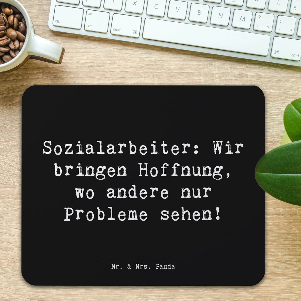 Mauspad Spruch Sozialarbeiterin Hoffnungsträger Mauspad, Mousepad, Mausunterlage, Arbeitszimmer, Büroausstattung, Computer zubehör, PC Zubehör, Einzigartiges Mauspad, Designer Mauspad, Mauspad Büro, Beruf, Ausbildung, Jubiläum, Abschied, Rente, Kollege, Kollegin, Geschenk, Schenken, Arbeitskollege, Mitarbeiter, Firma, Danke, Dankeschön