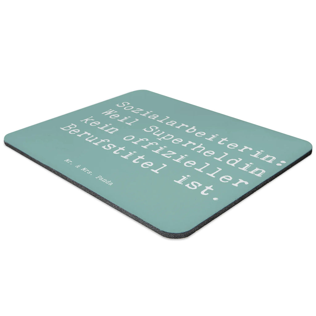 Mouse mat Saying Sozialarbeiterin: Weil Superheldin kein offizieller Berufstitel ist. Mousepad, Büroausstattung, Mauspad Büro, Computer zubehör, Arbeitszimmer, Designer Mauspad, Einzigartiges Mauspad, Mauspad, Mausunterlage, PC Zubehör, Beruf, Ausbildung, Jubiläum, Abschied, Rente, Kollege, Kollegin, Geschenk, Schenken, Arbeitskollege, Mitarbeiter, Firma, Danke, Dankeschön