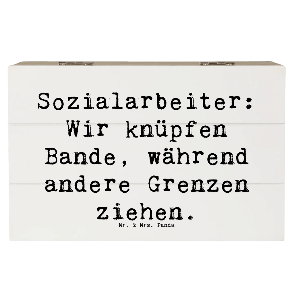 Holzkiste Spruch Sozialarbeiterin Bande knüpfen XXL, Aufbewahrungsbox, Schatulle, Schatzkiste, Truhe, Erinnerungskiste, Geschenkbox, Geschenkdose, Holzkiste, Dekokiste, Kiste, Erinnerungsbox, Beruf, Ausbildung, Jubiläum, Abschied, Rente, Kollege, Kollegin, Geschenk, Schenken, Arbeitskollege, Mitarbeiter, Firma, Danke, Dankeschön