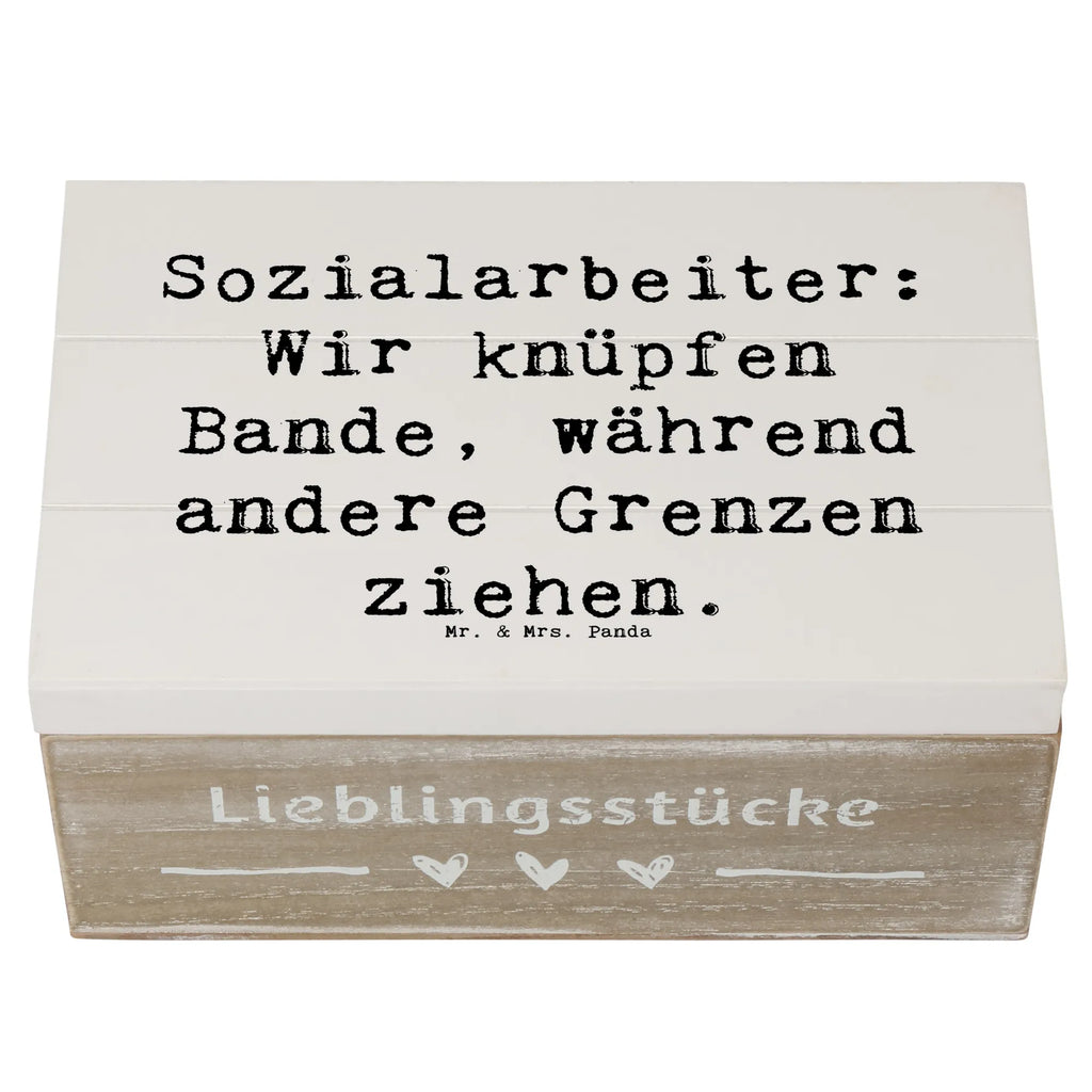 Holzkiste Spruch Sozialarbeiterin Bande knüpfen XXL, Aufbewahrungsbox, Schatulle, Schatzkiste, Truhe, Erinnerungskiste, Geschenkbox, Geschenkdose, Holzkiste, Dekokiste, Kiste, Erinnerungsbox, Beruf, Ausbildung, Jubiläum, Abschied, Rente, Kollege, Kollegin, Geschenk, Schenken, Arbeitskollege, Mitarbeiter, Firma, Danke, Dankeschön
