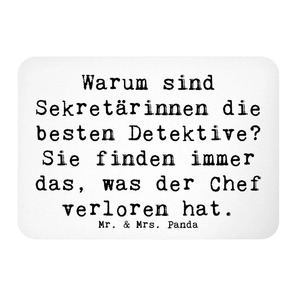 Magnet Spruch Warum sind Sekretärinnen die besten Detektive? Sie finden immer das, was der Chef verloren hat. Motivmagnete, Notiz Magnet, Kühlschrank Dekoration, Whiteboard Magnet, Pinnwandmagnet, Dekomagnet, Souvenir Magnet, Kühlschrankmagnet, Beruf, Ausbildung, Jubiläum, Abschied, Rente, Kollege, Kollegin, Geschenk, Schenken, Arbeitskollege, Mitarbeiter, Firma, Danke, Dankeschön