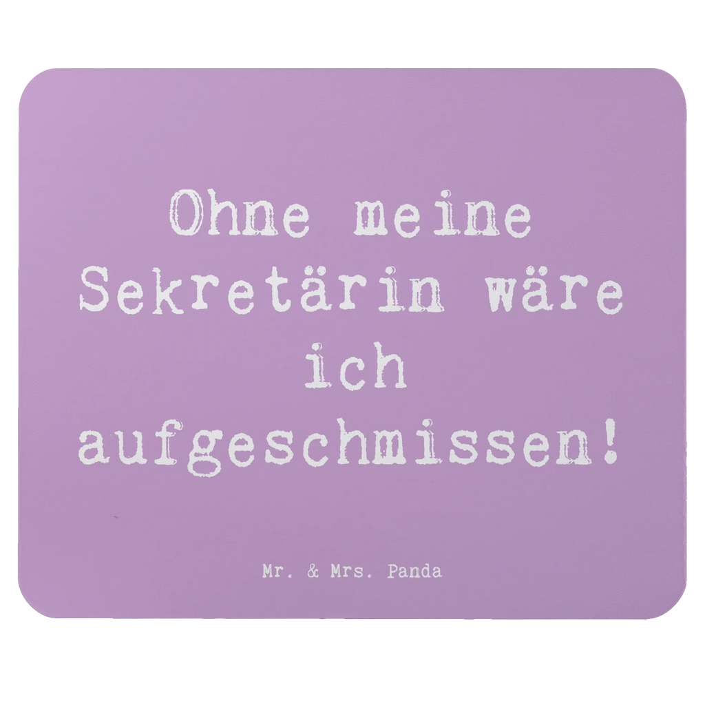 Mouse mat Saying Ohne meine Sekretärin wäre ich aufgeschmissen! Mausunterlage, Mousepad, Mauspad Büro, PC Zubehör, Arbeitszimmer, Computer zubehör, Mauspad, Einzigartiges Mauspad, Designer Mauspad, Büroausstattung, Beruf, Ausbildung, Jubiläum, Abschied, Rente, Kollege, Kollegin, Geschenk, Schenken, Arbeitskollege, Mitarbeiter, Firma, Danke, Dankeschön
