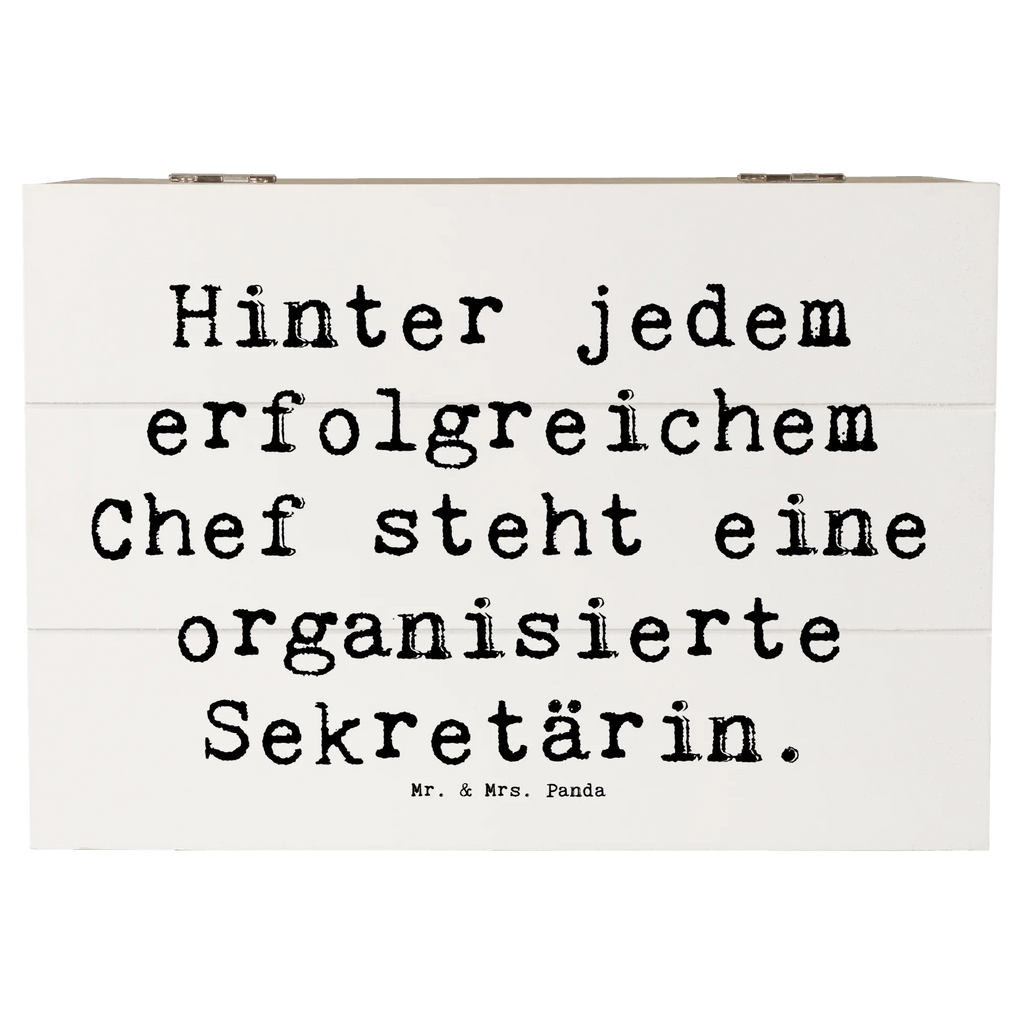 Holzkiste Spruch Hinter jedem erfolgreichem Chef steht eine organisierte Sekretärin. Geschenkdose, Holzkiste, Truhe, Schatzkiste, Aufbewahrungsbox, Kiste, Schatulle, Erinnerungsbox, Geschenkbox, Erinnerungskiste, Dekokiste, XXL, Beruf, Ausbildung, Jubiläum, Abschied, Rente, Kollege, Kollegin, Geschenk, Schenken, Arbeitskollege, Mitarbeiter, Firma, Danke, Dankeschön