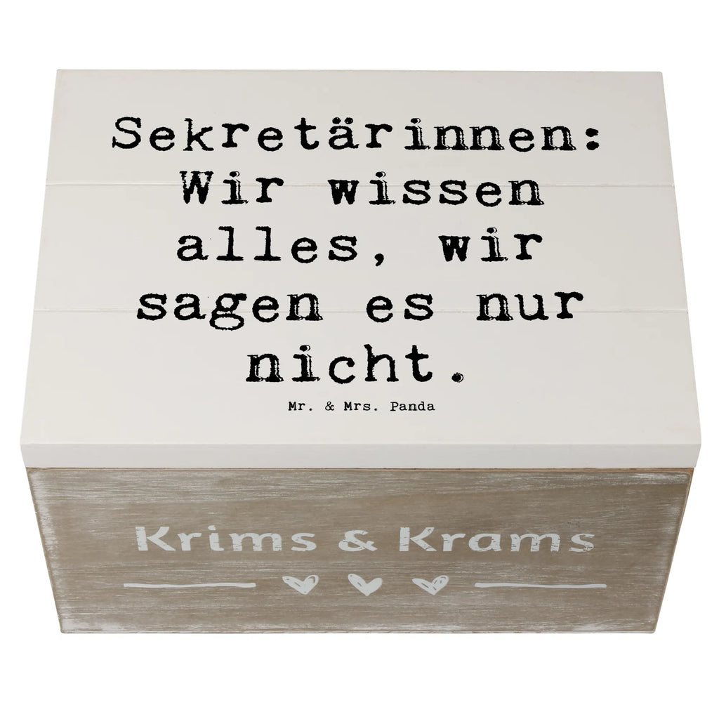 Holzkiste Spruch Sekretärinnen: Wir wissen alles, wir sagen es nur nicht. Holzkiste, Geschenkdose, Truhe, Erinnerungskiste, Schatzkiste, Kiste, XXL, Geschenkbox, Dekokiste, Schatulle, Erinnerungsbox, Aufbewahrungsbox, Beruf, Ausbildung, Jubiläum, Abschied, Rente, Kollege, Kollegin, Geschenk, Schenken, Arbeitskollege, Mitarbeiter, Firma, Danke, Dankeschön