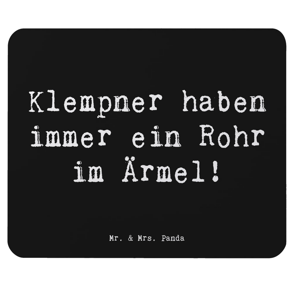 Mouse mat Saying Klempner haben immer ein Rohr im Ärmel! Büroausstattung, Mauspad, Mauspad Büro, Designer Mauspad, Arbeitszimmer, PC Zubehör, Mousepad, Computer zubehör, Mausunterlage, Einzigartiges Mauspad, Beruf, Ausbildung, Jubiläum, Abschied, Rente, Kollege, Kollegin, Geschenk, Schenken, Arbeitskollege, Mitarbeiter, Firma, Danke, Dankeschön