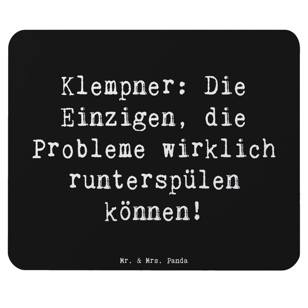 Mouse mat Saying Klempner: Die Einzigen, die Probleme wirklich runterspülen können! Mauspad Büro, Büroausstattung, Mousepad, Computer zubehör, Mauspad, Einzigartiges Mauspad, PC Zubehör, Mausunterlage, Arbeitszimmer, Designer Mauspad, Beruf, Ausbildung, Jubiläum, Abschied, Rente, Kollege, Kollegin, Geschenk, Schenken, Arbeitskollege, Mitarbeiter, Firma, Danke, Dankeschön