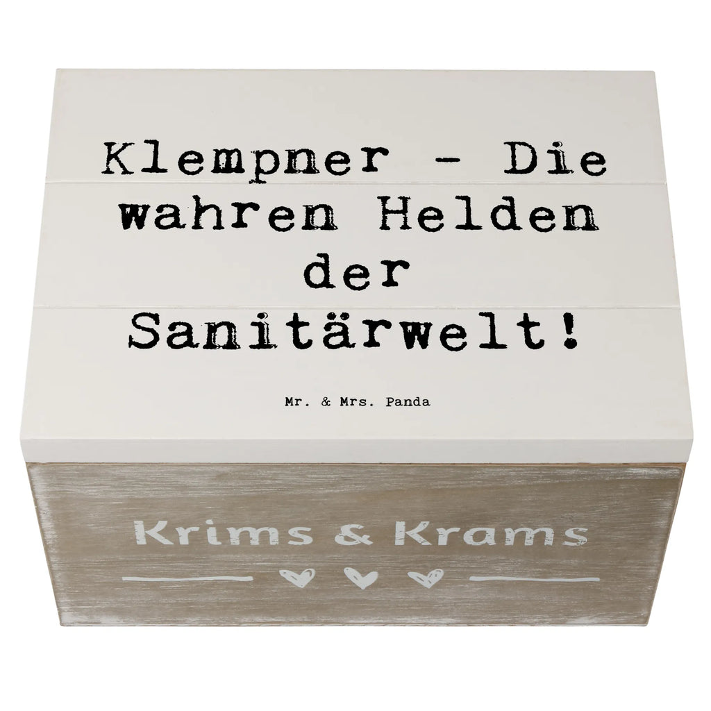 Holzkiste Spruch Klempner Helden Geschenkbox, XXL, Schatulle, Schatzkiste, Kiste, Dekokiste, Geschenkdose, Holzkiste, Aufbewahrungsbox, Erinnerungsbox, Truhe, Erinnerungskiste, Beruf, Ausbildung, Jubiläum, Abschied, Rente, Kollege, Kollegin, Geschenk, Schenken, Arbeitskollege, Mitarbeiter, Firma, Danke, Dankeschön