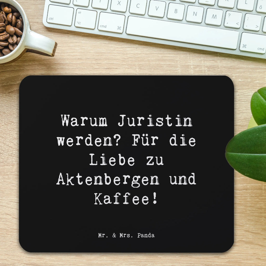 Mouse mat Saying Warum Juristin werden? Für die Liebe zu Aktenbergen und Kaffee! Mauspad, Arbeitszimmer, Mauspad Büro, Mausunterlage, Mousepad, Designer Mauspad, Computer zubehör, Einzigartiges Mauspad, Büroausstattung, PC Zubehör, Beruf, Ausbildung, Jubiläum, Abschied, Rente, Kollege, Kollegin, Geschenk, Schenken, Arbeitskollege, Mitarbeiter, Firma, Danke, Dankeschön