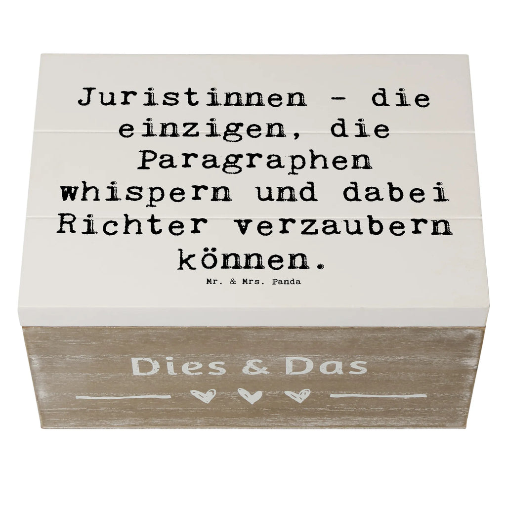Wooden chest Saying Juristinnen - die einzigen, die Paragraphen whispern und dabei Richter verzaubern können. Holzkiste, Erinnerungskiste, Dekokiste, Schatzkiste, Geschenkdose, Truhe, Erinnerungsbox, Geschenkbox, XXL, Kiste, Aufbewahrungsbox, Schatulle, Beruf, Ausbildung, Jubiläum, Abschied, Rente, Kollege, Kollegin, Geschenk, Schenken, Arbeitskollege, Mitarbeiter, Firma, Danke, Dankeschön