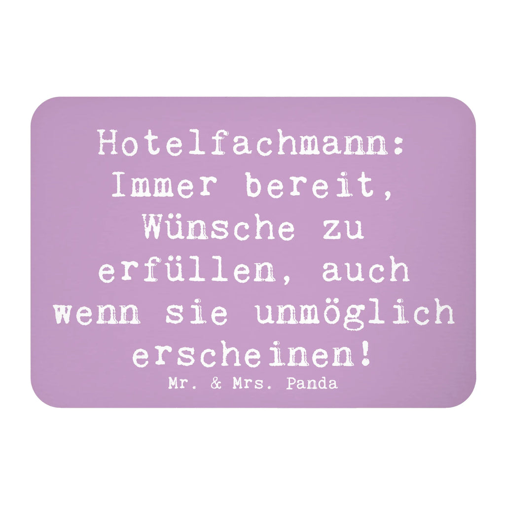 Magnet Spruch Hotelfachmann: Immer bereit, Wünsche zu erfüllen, auch wenn sie unmöglich erscheinen! Pinnwandmagnet, Dekomagnet, Notiz Magnet, Kühlschrankmagnet, Motivmagnete, Kühlschrank Dekoration, Souvenir Magnet, Whiteboard Magnet, Beruf, Ausbildung, Jubiläum, Abschied, Rente, Kollege, Kollegin, Geschenk, Schenken, Arbeitskollege, Mitarbeiter, Firma, Danke, Dankeschön