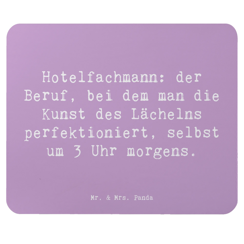 Mouse mat Saying Hotelfachmann: der Beruf, bei dem man die Kunst des Lächelns perfektioniert, selbst um 3 Uhr morgens. Computer zubehör, Mauspad, Einzigartiges Mauspad, Büroausstattung, Mauspad Büro, Mausunterlage, Mousepad, PC Zubehör, Arbeitszimmer, Designer Mauspad, Beruf, Ausbildung, Jubiläum, Abschied, Rente, Kollege, Kollegin, Geschenk, Schenken, Arbeitskollege, Mitarbeiter, Firma, Danke, Dankeschön