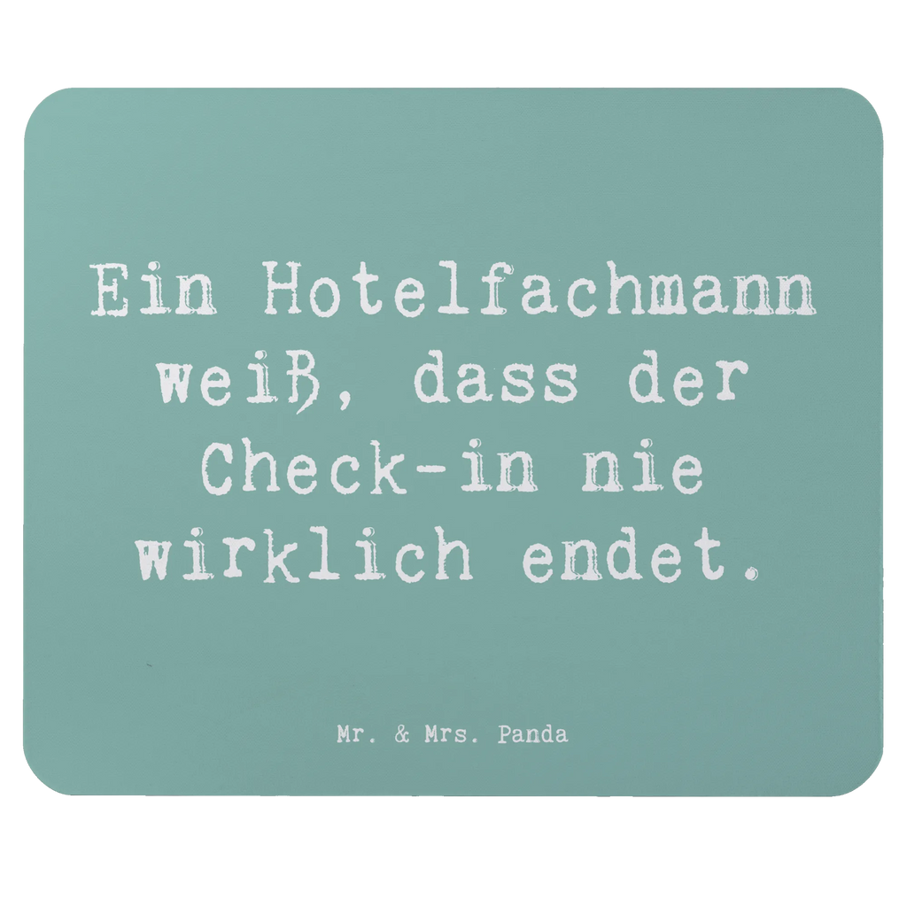 Mauspad Spruch Ein Hotelfachmann weiß, dass der Check-in nie wirklich endet. Einzigartiges Mauspad, PC Zubehör, Mausunterlage, Mousepad, Arbeitszimmer, Mauspad Büro, Designer Mauspad, Mauspad, Computer zubehör, Büroausstattung, Beruf, Ausbildung, Jubiläum, Abschied, Rente, Kollege, Kollegin, Geschenk, Schenken, Arbeitskollege, Mitarbeiter, Firma, Danke, Dankeschön