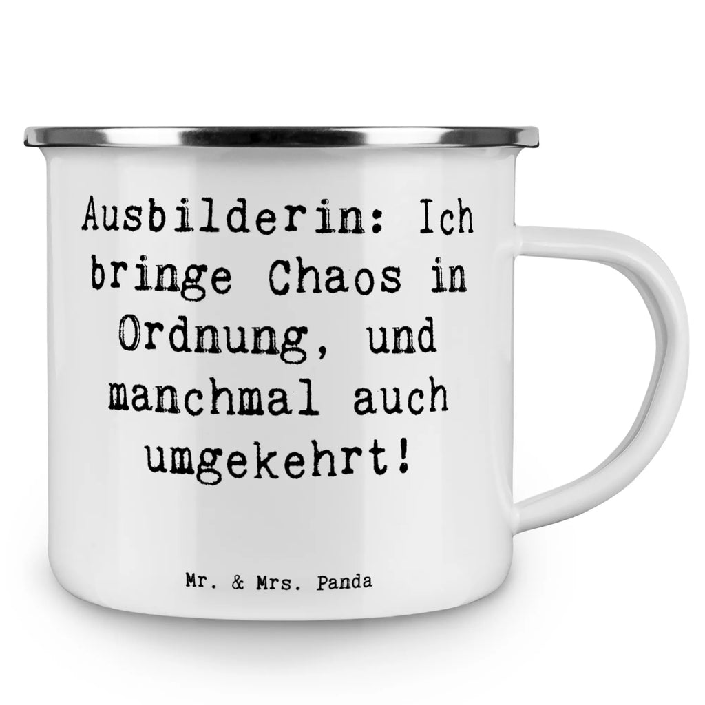 Camping Emaille Tasse Spruch Ausbilderin: Ich bringe Chaos in Ordnung, und manchmal auch umgekehrt! Camping Tasse Metall, Campingtassen, Metalltasse, Camping Tassen Emaille, Metall Tasse, Emaille Tassen, Emaille Tasse Camping, Emaille Tasse, Tasse Emaille, Outdoor Tasse, Edelstahl Trinkbecher, Emaille Becher, Tasse Camping, Camping Becher, Blechtassen, Emailletasse, Camping Tasse Emaille, Campingtasse, Kaffee Blechtasse, Trinkbecher, Campingbecher, Camping Becher Edelstahl, Blechtasse Outdoor, Emaille Becher Camping, Camping Tassen, Outdoor Becher, Blechtasse, Emaille Trinkbecher, Metalltasse für Camping, Emaille Campingbecher, Beruf, Ausbildung, Jubiläum, Abschied, Rente, Kollege, Kollegin, Geschenk, Schenken, Arbeitskollege, Mitarbeiter, Firma, Danke, Dankeschön