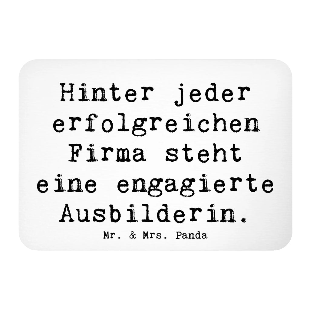 Magnet Spruch Hinter jeder erfolgreichen Firma steht eine engagierte Ausbilderin. Kühlschrankmagnet, Motivmagnete, Dekomagnet, Notiz Magnet, Souvenir Magnet, Kühlschrank Dekoration, Whiteboard Magnet, Pinnwandmagnet, Beruf, Ausbildung, Jubiläum, Abschied, Rente, Kollege, Kollegin, Geschenk, Schenken, Arbeitskollege, Mitarbeiter, Firma, Danke, Dankeschön