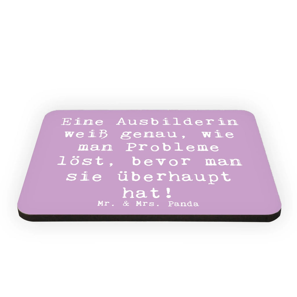 Magnet Spruch Eine Ausbilderin weiß genau, wie man Probleme löst, bevor man sie überhaupt hat! Pinnwandmagnet, Kühlschrank Dekoration, Souvenir Magnet, Dekomagnet, Motivmagnete, Whiteboard Magnet, Kühlschrankmagnet, Notiz Magnet, Beruf, Ausbildung, Jubiläum, Abschied, Rente, Kollege, Kollegin, Geschenk, Schenken, Arbeitskollege, Mitarbeiter, Firma, Danke, Dankeschön