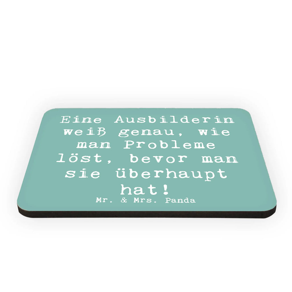Magnet Spruch Eine Ausbilderin weiß genau, wie man Probleme löst, bevor man sie überhaupt hat! Pinnwandmagnet, Kühlschrank Dekoration, Souvenir Magnet, Dekomagnet, Motivmagnete, Whiteboard Magnet, Kühlschrankmagnet, Notiz Magnet, Beruf, Ausbildung, Jubiläum, Abschied, Rente, Kollege, Kollegin, Geschenk, Schenken, Arbeitskollege, Mitarbeiter, Firma, Danke, Dankeschön