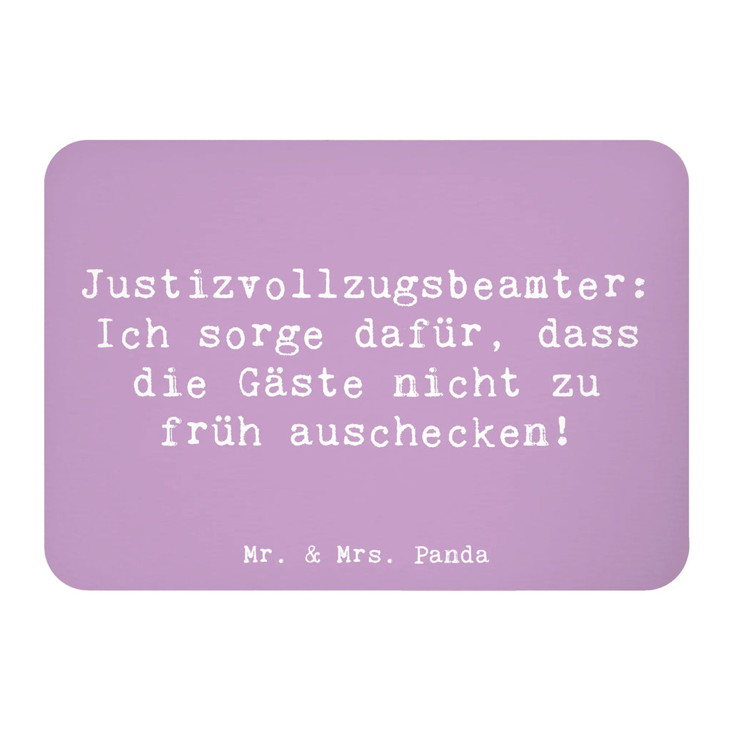 Magnet Spruch Justizvollzugsbeamter: Ich sorge dafür, dass die Gäste nicht zu früh auschecken! Whiteboard Magnet, Pinnwandmagnet, Souvenir Magnet, Kühlschrank Dekoration, Motivmagnete, Notiz Magnet, Kühlschrankmagnet, Dekomagnet, Beruf, Ausbildung, Jubiläum, Abschied, Rente, Kollege, Kollegin, Geschenk, Schenken, Arbeitskollege, Mitarbeiter, Firma, Danke, Dankeschön