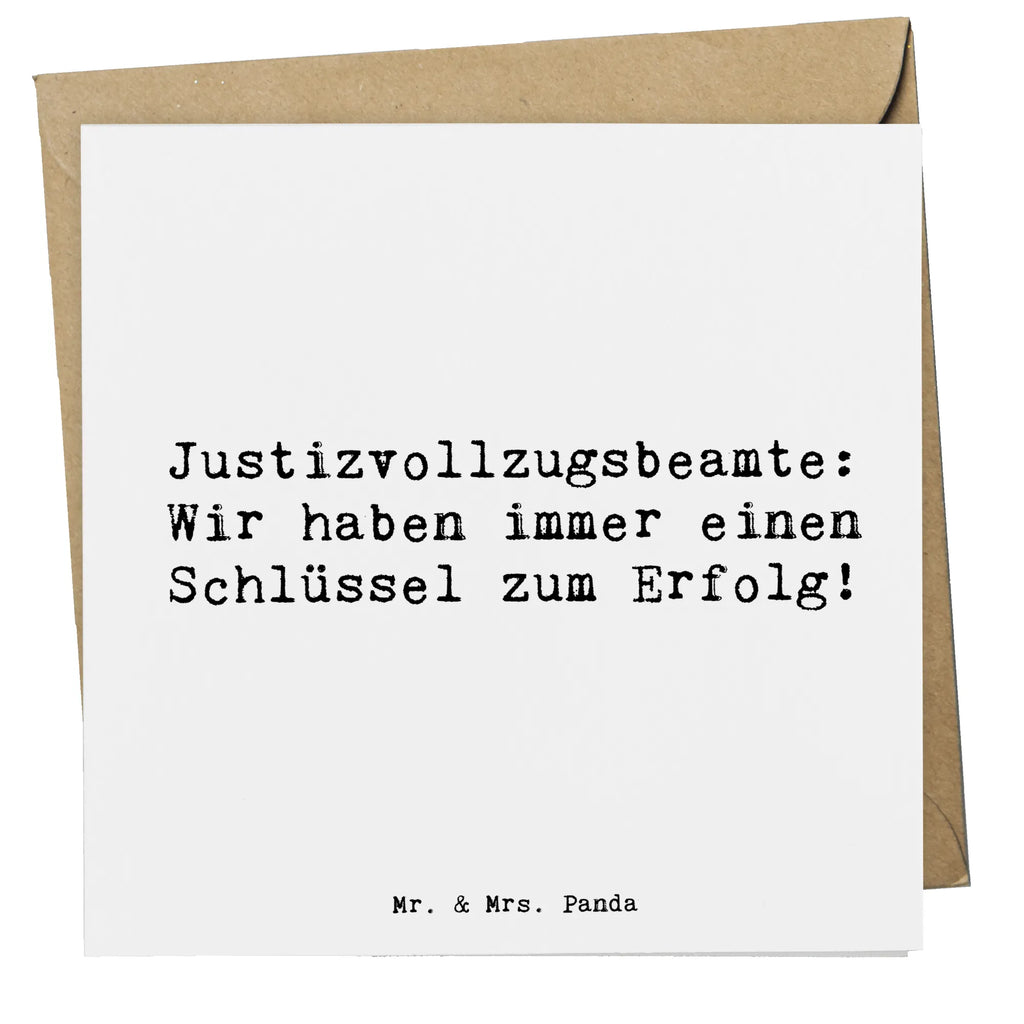 Deluxe Card Saying Justizvollzugsbeamte: Wir haben immer einen Schlüssel zum Erfolg! Glückwunschkarte, Einladungskarte, Hochwertige Klappkarte, Grußkarte, Hochzeitskarte, Hochwertige Grußkarte, Klappkarte, Karte, Geburtstagskarte, Beruf, Ausbildung, Jubiläum, Abschied, Rente, Kollege, Kollegin, Geschenk, Schenken, Arbeitskollege, Mitarbeiter, Firma, Danke, Dankeschön