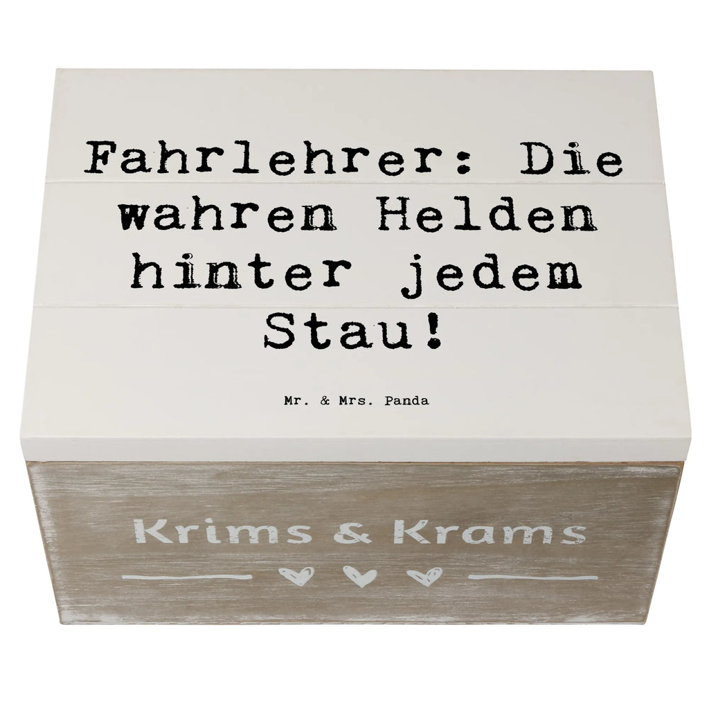 Holzkiste Spruch Fahrlehrer: Die wahren Helden hinter jedem Stau! XXL, Geschenkbox, Dekokiste, Erinnerungskiste, Geschenkdose, Kiste, Aufbewahrungsbox, Schatulle, Erinnerungsbox, Schatzkiste, Holzkiste, Truhe, Beruf, Ausbildung, Jubiläum, Abschied, Rente, Kollege, Kollegin, Geschenk, Schenken, Arbeitskollege, Mitarbeiter, Firma, Danke, Dankeschön